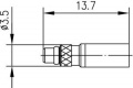 Разъем для гибких кабелей J01340A0151 миниатюра 2